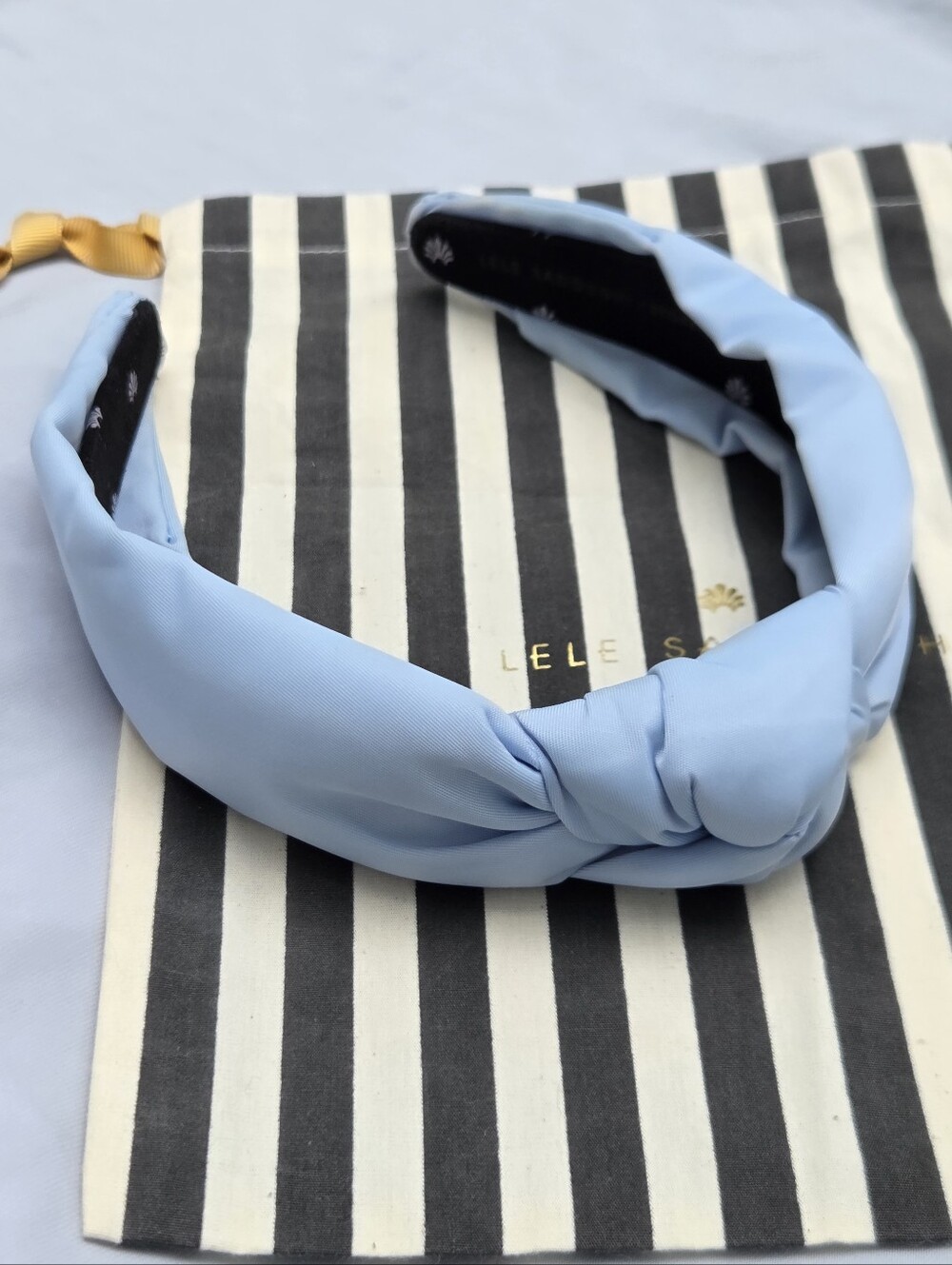 Lele Sadoughi Periwinkle Non-embellished Headband - Picture 1 of 7